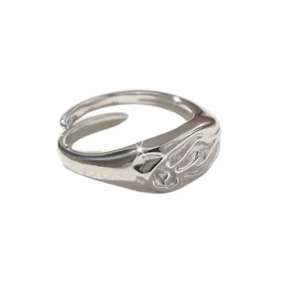 ENA 925 Sterling Silver Adjustable Ring